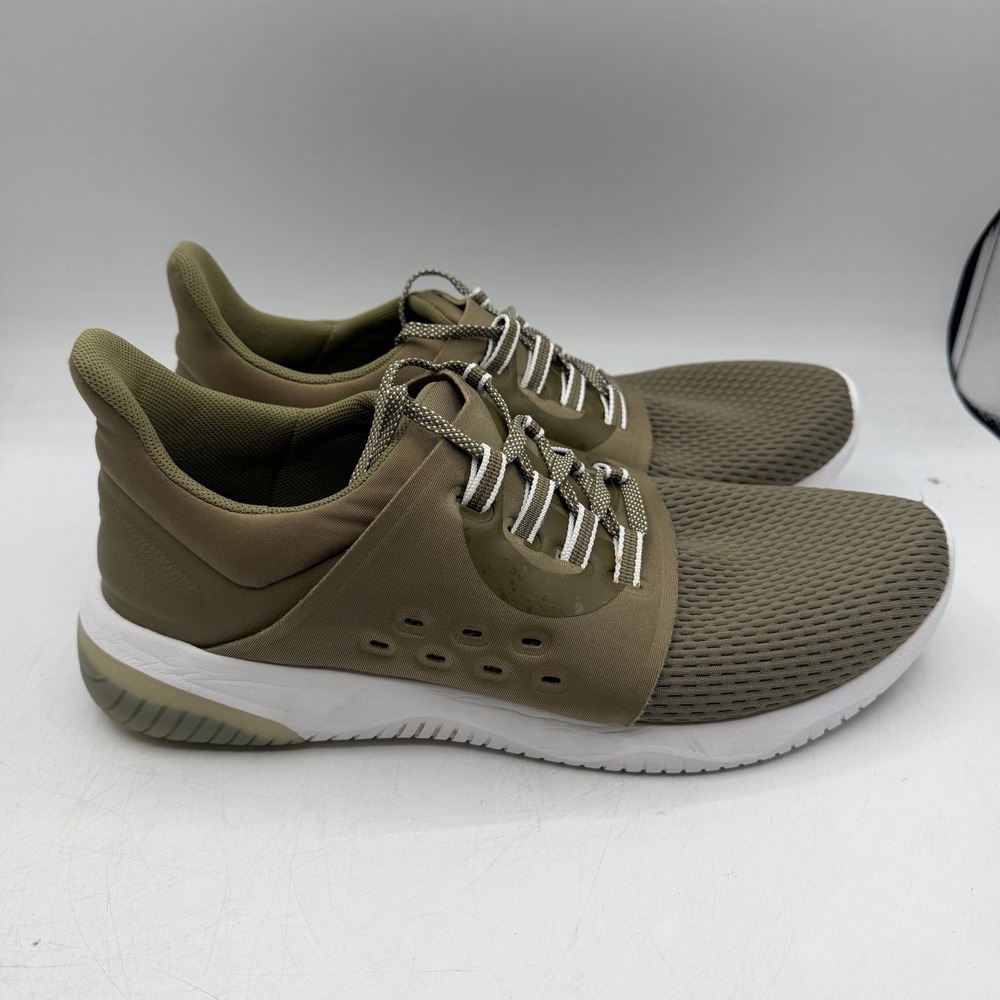 Asics Gel Kenun Lyte Running Shoes Womens Sz 11.5 Olive Green Sneakers T880N